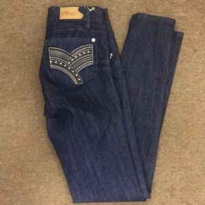 Passion Size 5 Body Sculpting Dark Denim Jeans. New With Tags